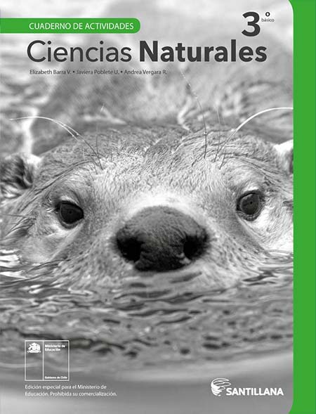 Cuaderno de actividades de Ciencias Naturales 3º Básico pdf para descargar