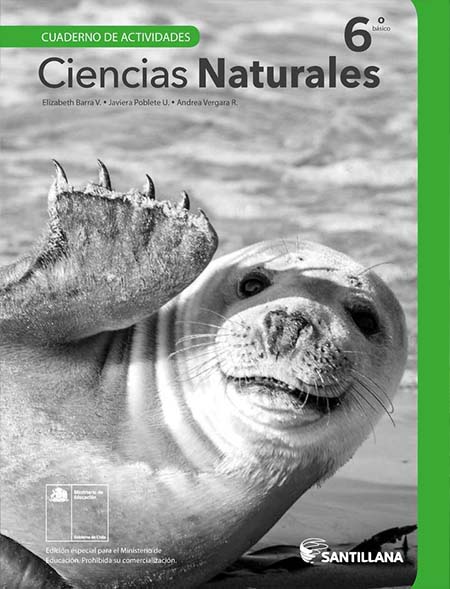 Libro de Ciencias Naturales 6º Básico pdf para descargar