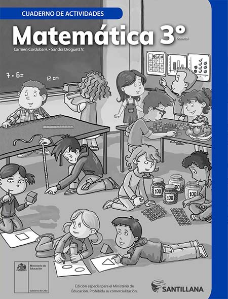 libro de Matemáticas 3º Básico pdf para descargar