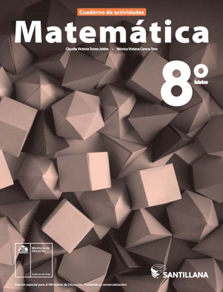 cuaderno de actividades Matemáticas 8º Básico pdf para descargar