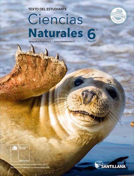 Libro de Ciencias Naturales 6º Básico pdf para descargar
