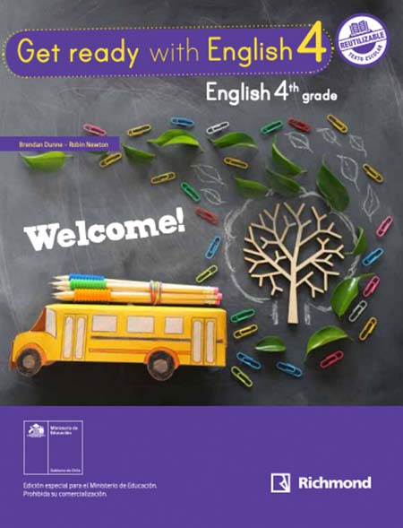 libro de Inglés 4º Básico pdf para descargar