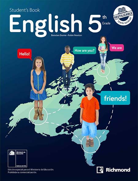 libro de Inglés 5º Básico pdf para descargar