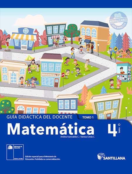 guía del docente Matemáticas 4º Básico con respuestas Tomo 1