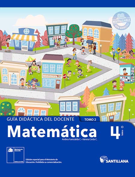 guía del docente Matemáticas 4º Básico con respuestas Tomo 2