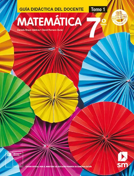 guía del docente Matemáticas 7º Básico con respuestas tomo 1